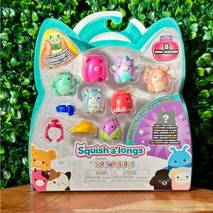 Squish-a-longs by Squishmallows Series 4 8-Pack with Howland the Bull